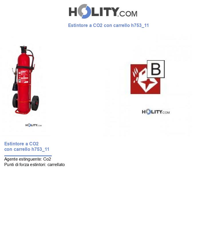 Estintore a CO2 con carrello h753_11