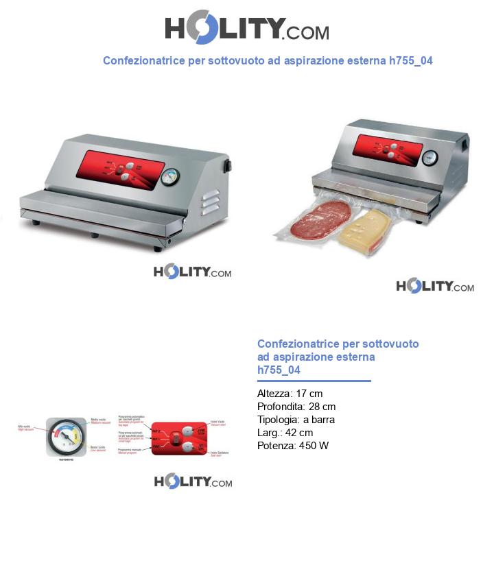 Confezionatrice per sottovuoto ad aspirazione esterna h755_04