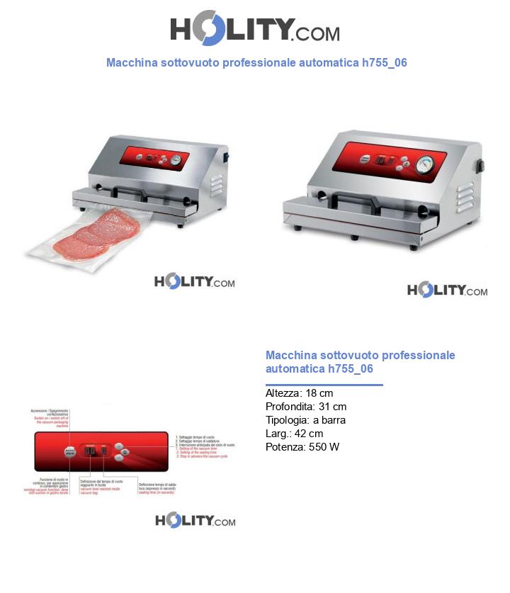 Macchina sottovuoto professionale automatica h755_06