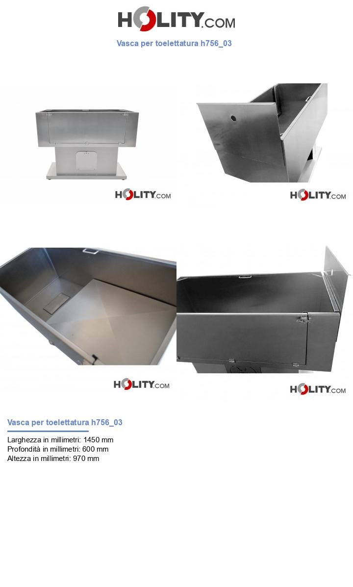 Vasca per toelettatura h756_03