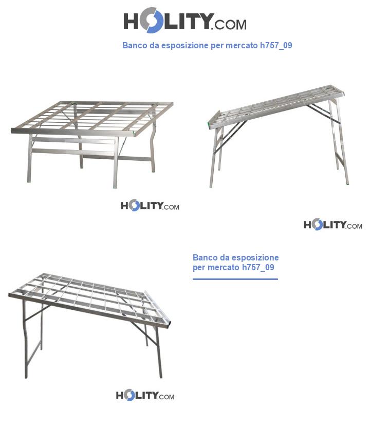 Banco da esposizione per mercato h757_09