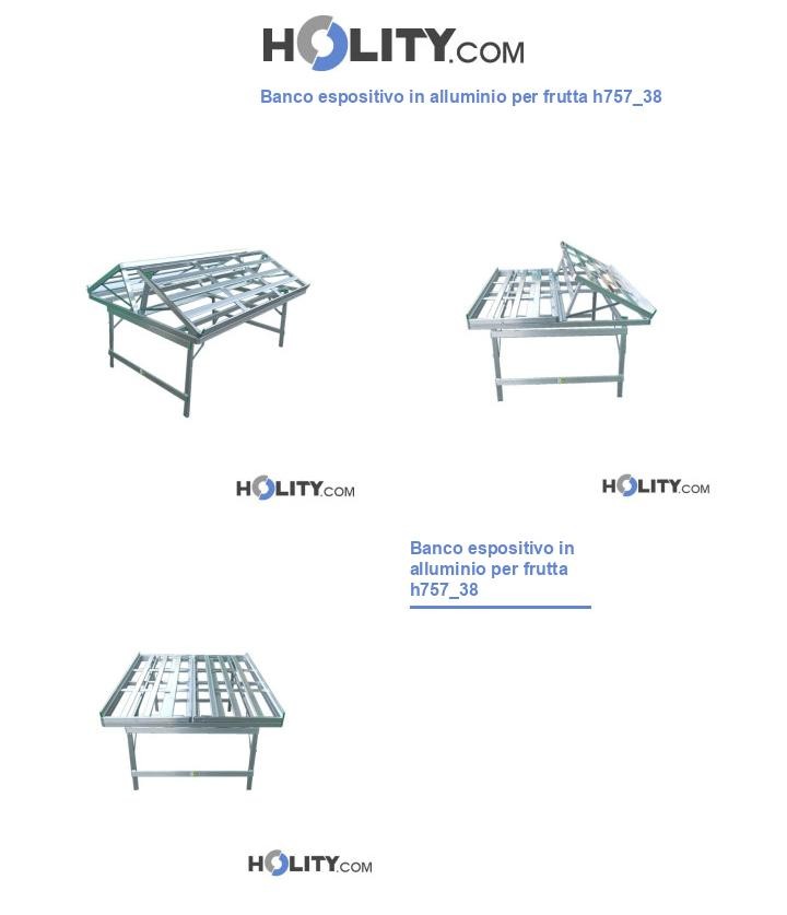 Banco espositivo in alluminio per frutta h757_38