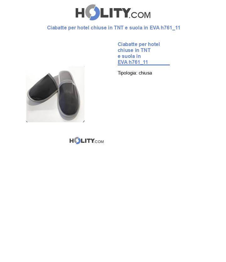 Ciabatte per hotel chiuse in TNT e suola in EVA h761_11