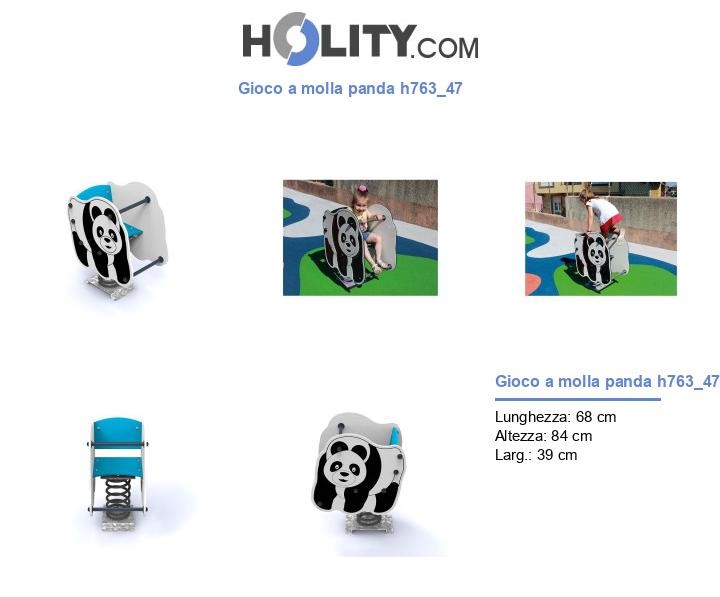 Gioco a molla panda h763_47