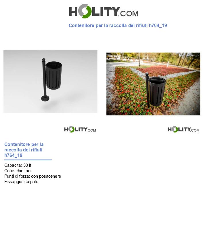 Contenitore per la raccolta dei rifiuti h764_19