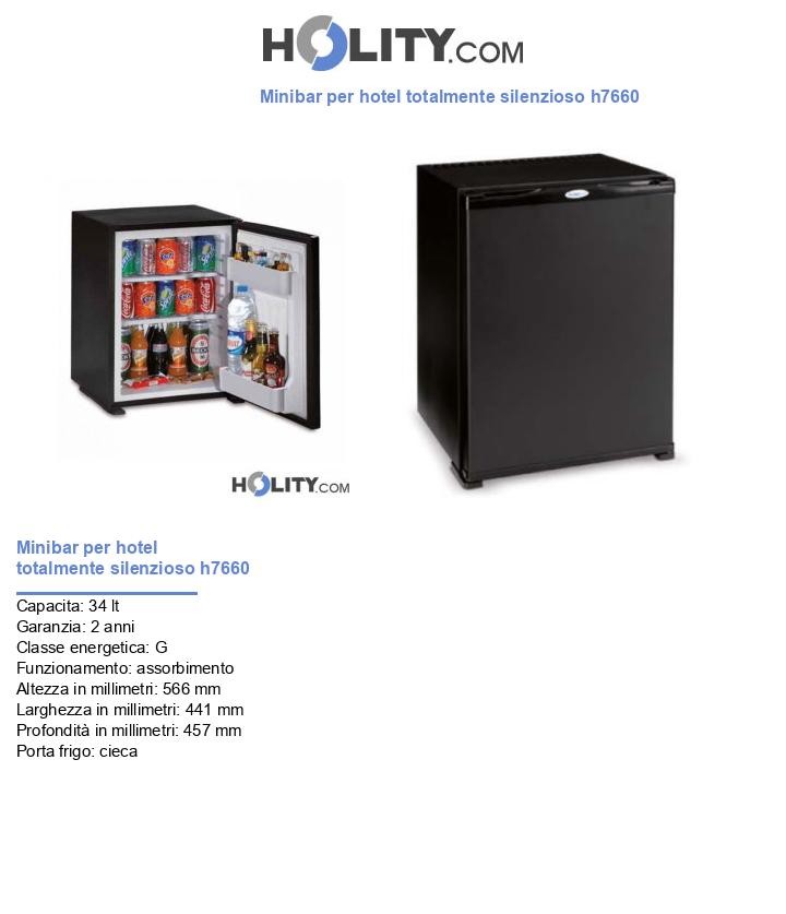 Minibar per hotel totalmente silenzioso h7660