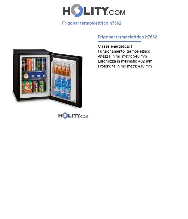 Frigobar termoelettrico h7662