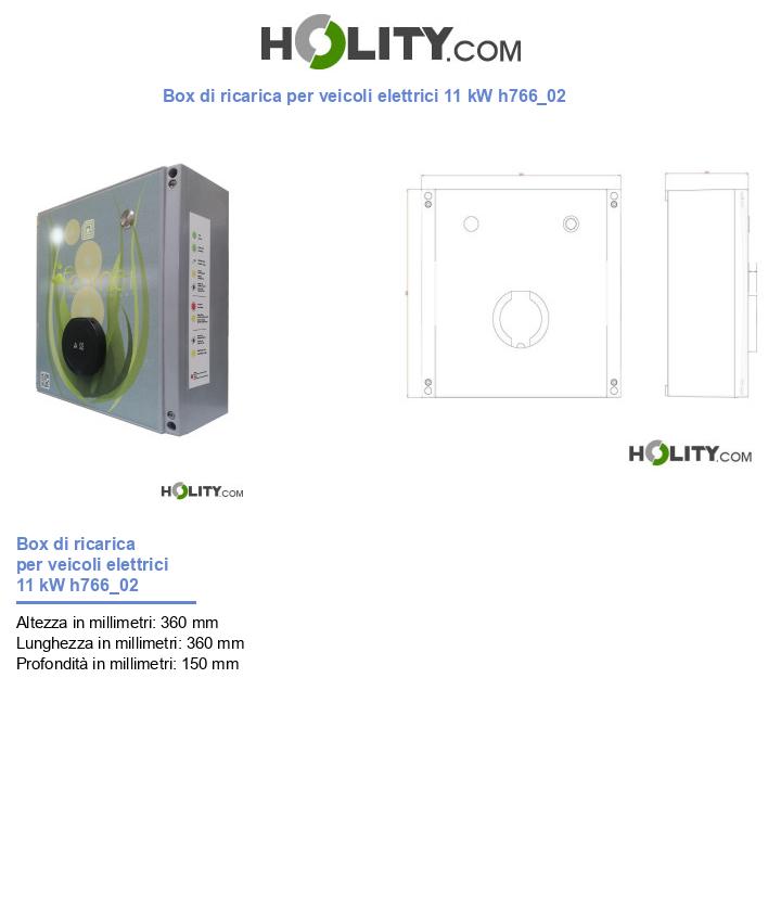 Box di ricarica per veicoli elettrici 11 kW h766_02