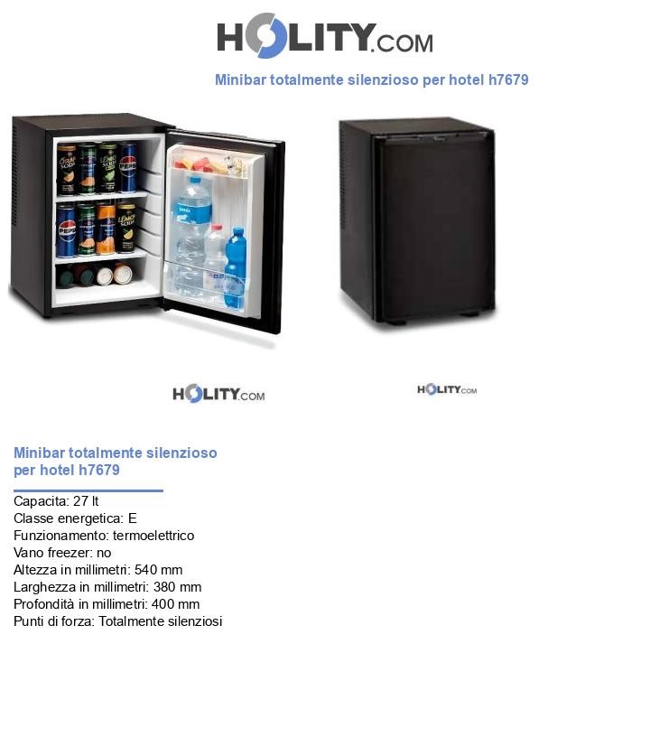 Minibar totalmente silenzioso per hotel h7679