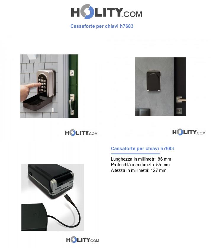 Cassaforte per chiavi h7683