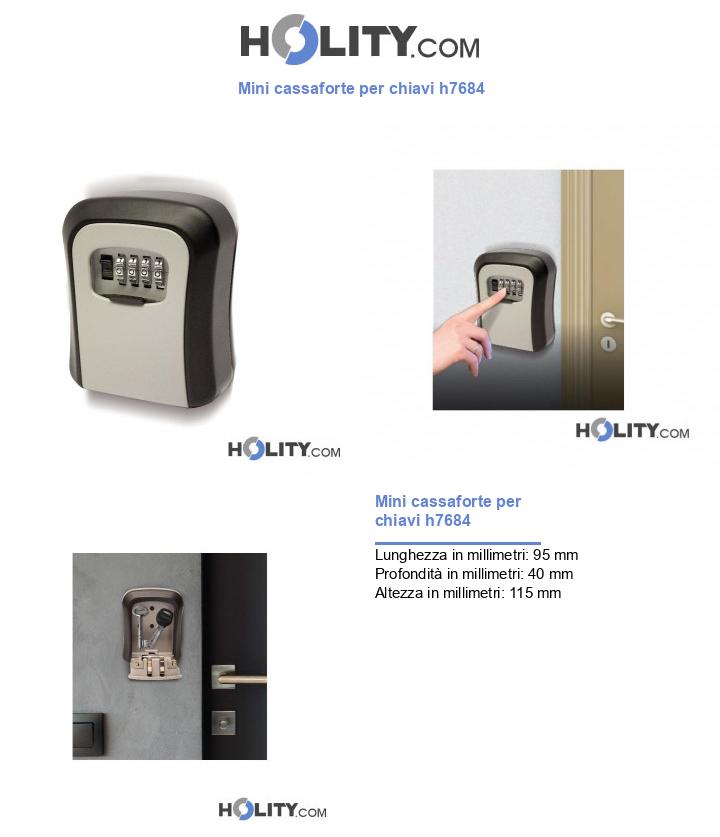 Mini cassaforte per chiavi h7684