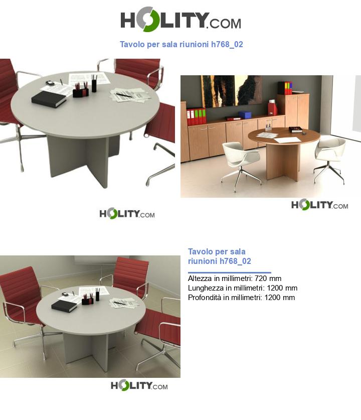 Tavolo per sala riunioni h768_02