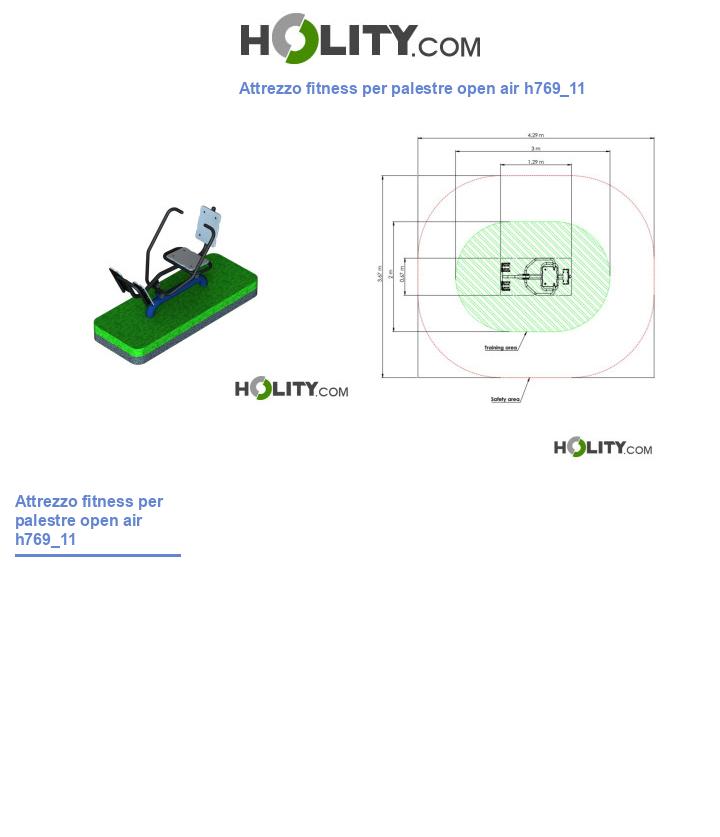 Attrezzo fitness per palestre open air h769_11