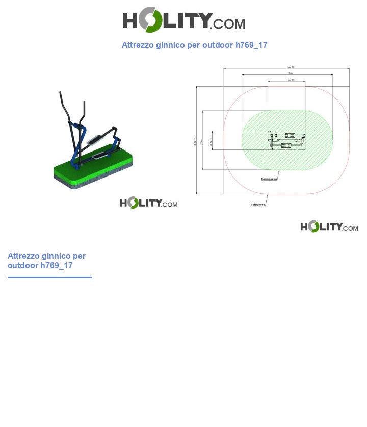 Attrezzo ginnico per outdoor h769_17