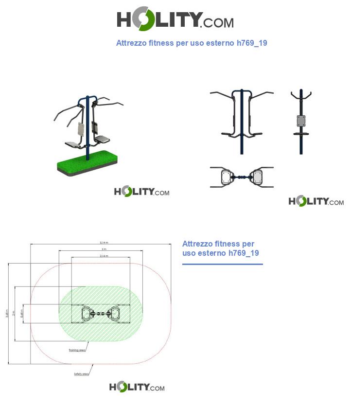 Attrezzo fitness per uso esterno h769_19