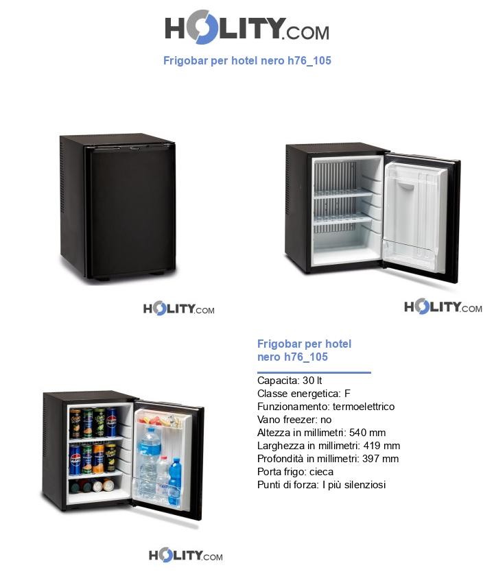 Frigobar per hotel nero h76_105