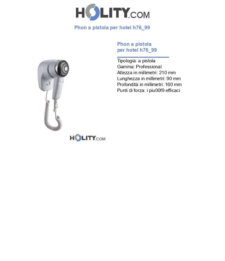 Phon a pistola per hotel h76_99