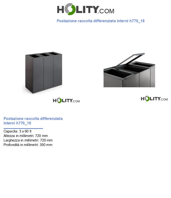 Postazione raccolta differenziata interni h770_18