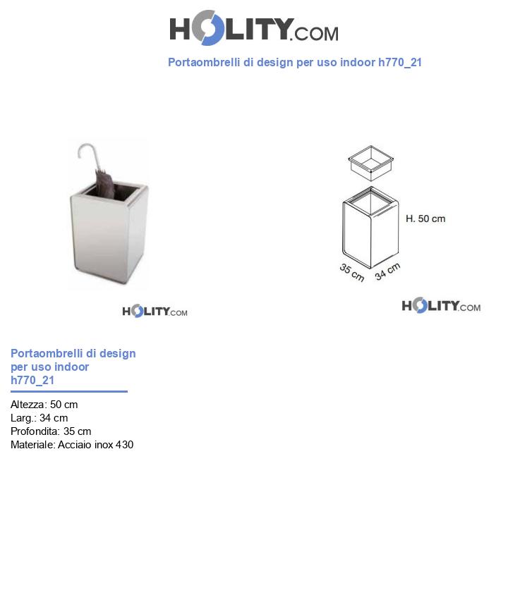 Portaombrelli di design per uso indoor h770_21