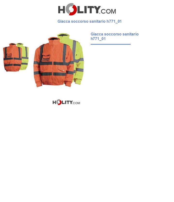 Giacca soccorso sanitario h771_01