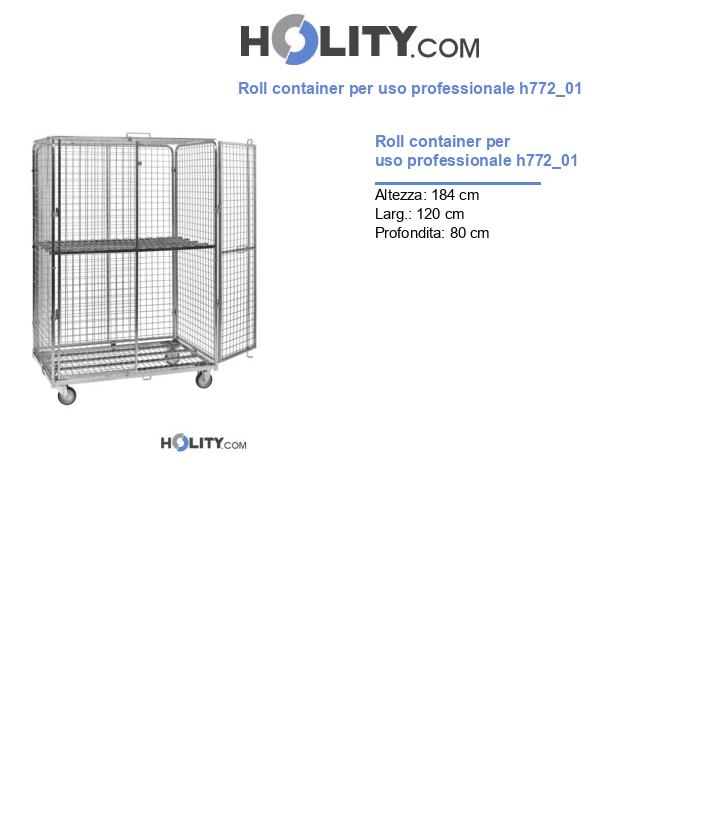Roll container per uso professionale h772_01