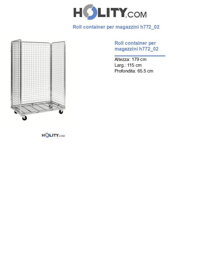 Roll container per magazzini h772_02