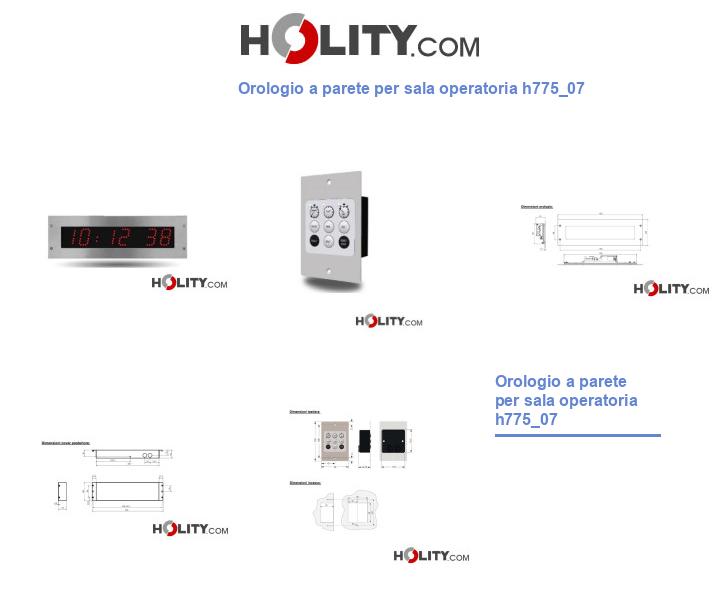 Orologio a parete per sala operatoria h775_07