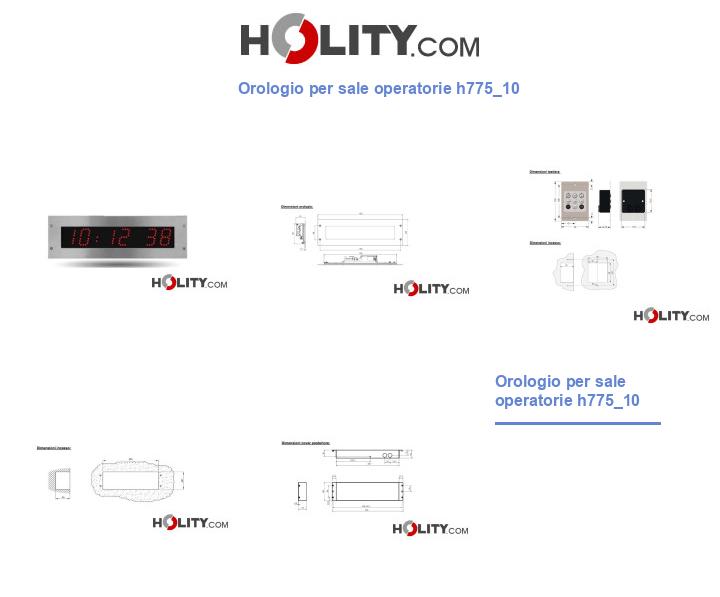 Orologio per sale operatorie h775_10