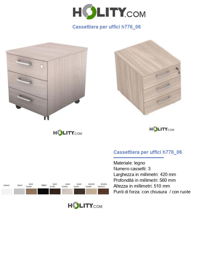 Cassettiera per uffici h776_06