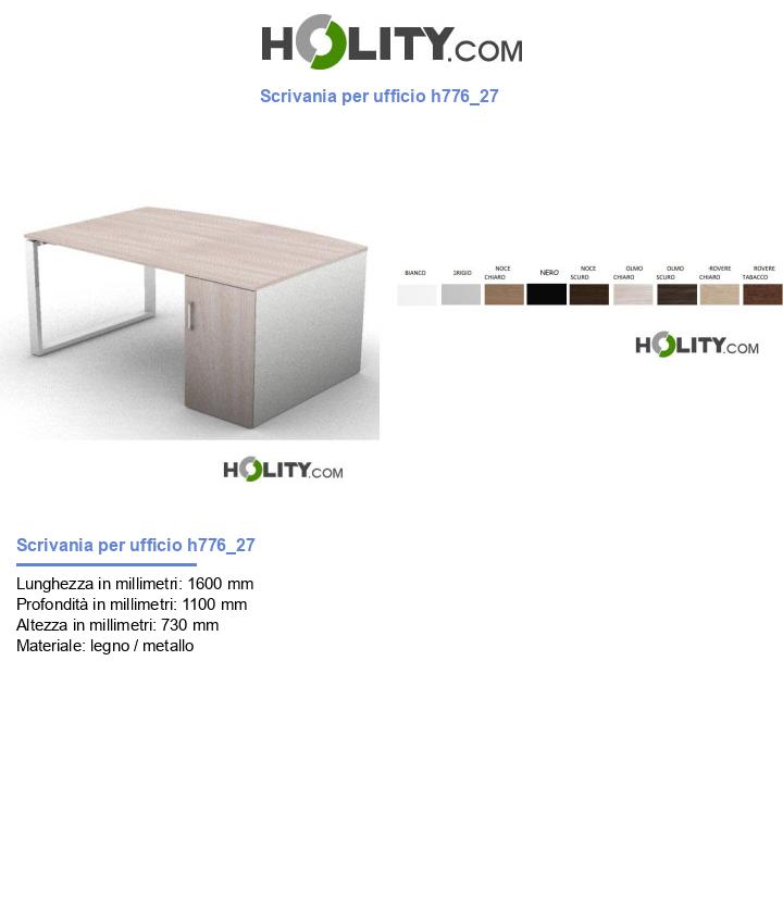 Scrivania per ufficio h776_27