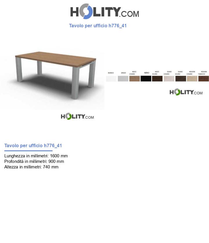 Tavolo per ufficio h776_41