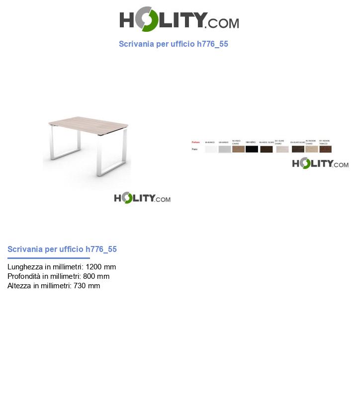 Scrivania per ufficio h776_55