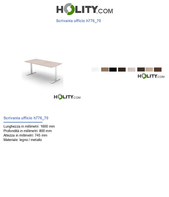 Scrivania ufficio h776_70