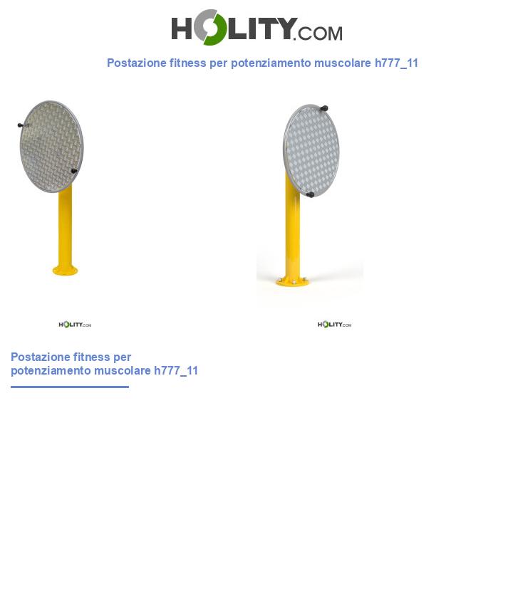 Postazione fitness per potenziamento muscolare h777_11