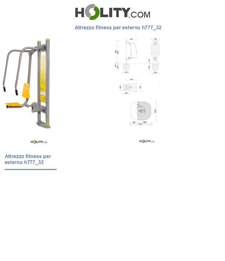 Attrezzo fitness per esterno h777_32