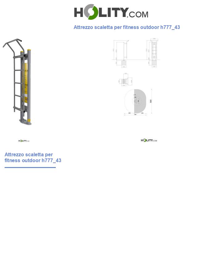 Attrezzo scaletta per fitness outdoor h777_43