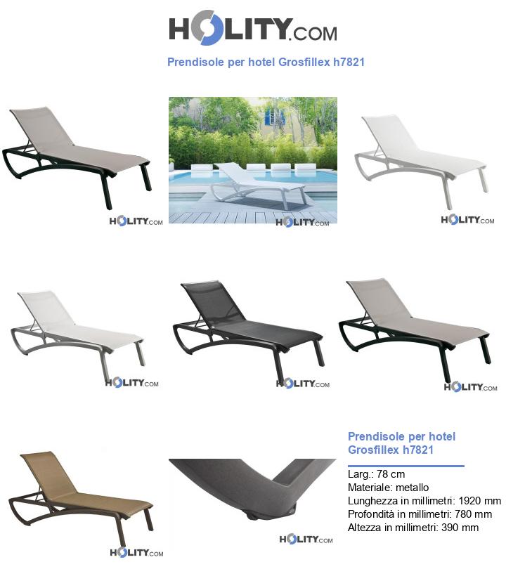 Prendisole per hotel Grosfillex h7821
