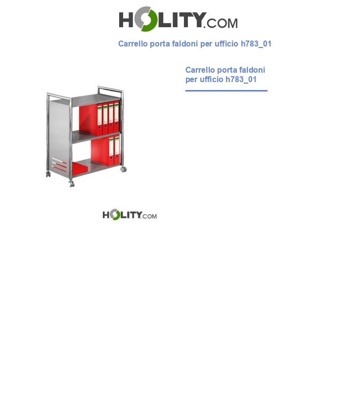 Carrello porta faldoni per ufficio h783_01
