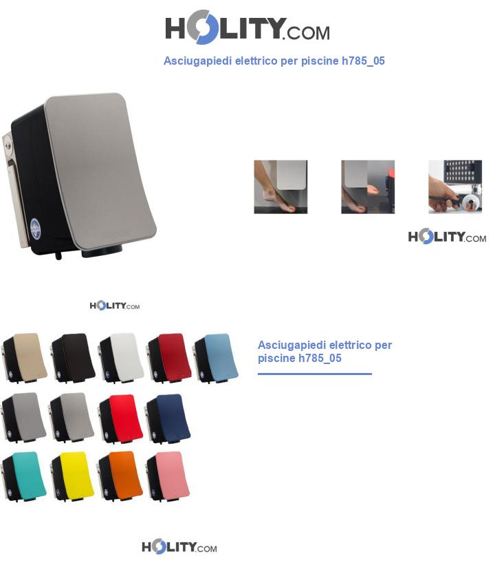 Asciugapiedi elettrico per piscine h785_05