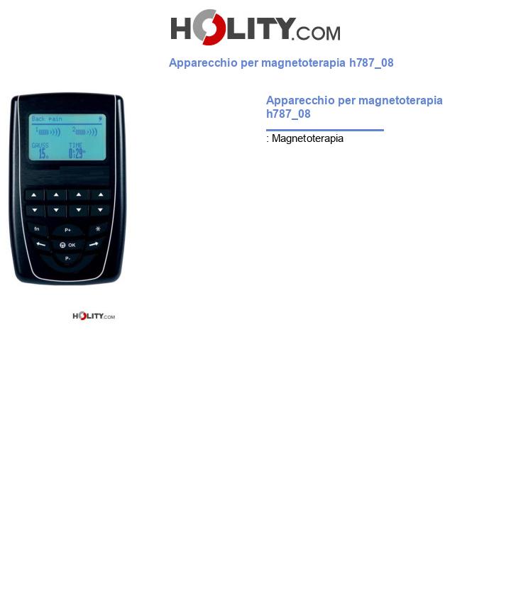 Apparecchio per magnetoterapia h787_08