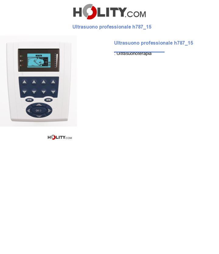 Ultrasuono professionale h787_15