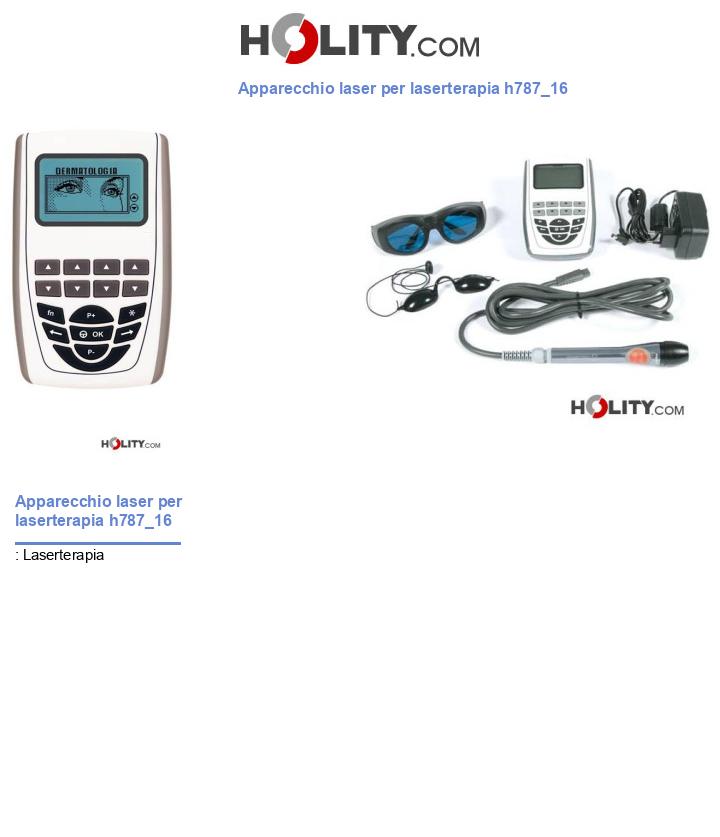 Apparecchio laser per laserterapia h787_16