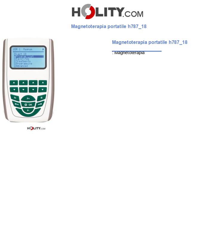 Magnetoterapia portatile h787_18
