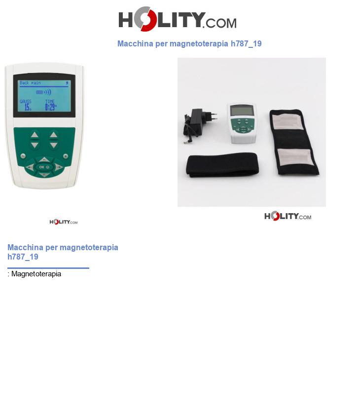 Macchina per magnetoterapia h787_19