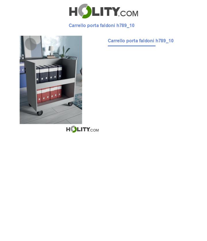 Carrello porta faldoni h789_10