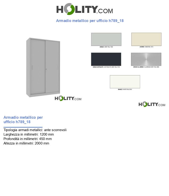 Armadio metallico per ufficio h789_18