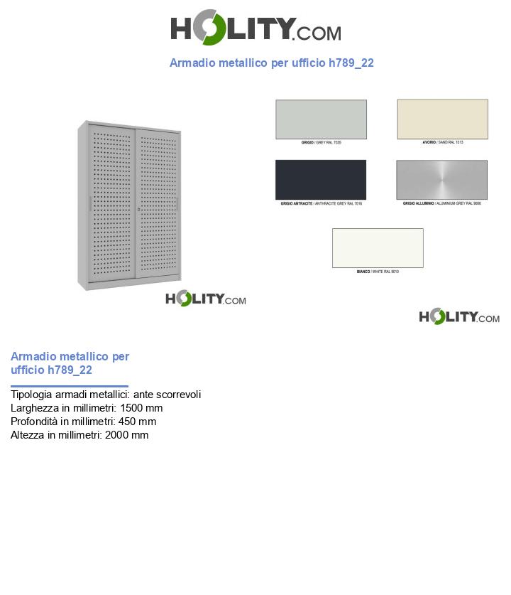 Armadio metallico per ufficio h789_22