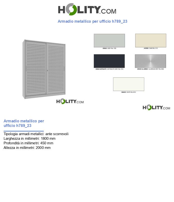 Armadio metallico per ufficio h789_23