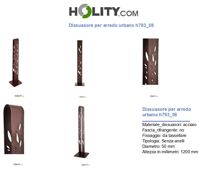 Dissuasore per arredo urbano h793_08