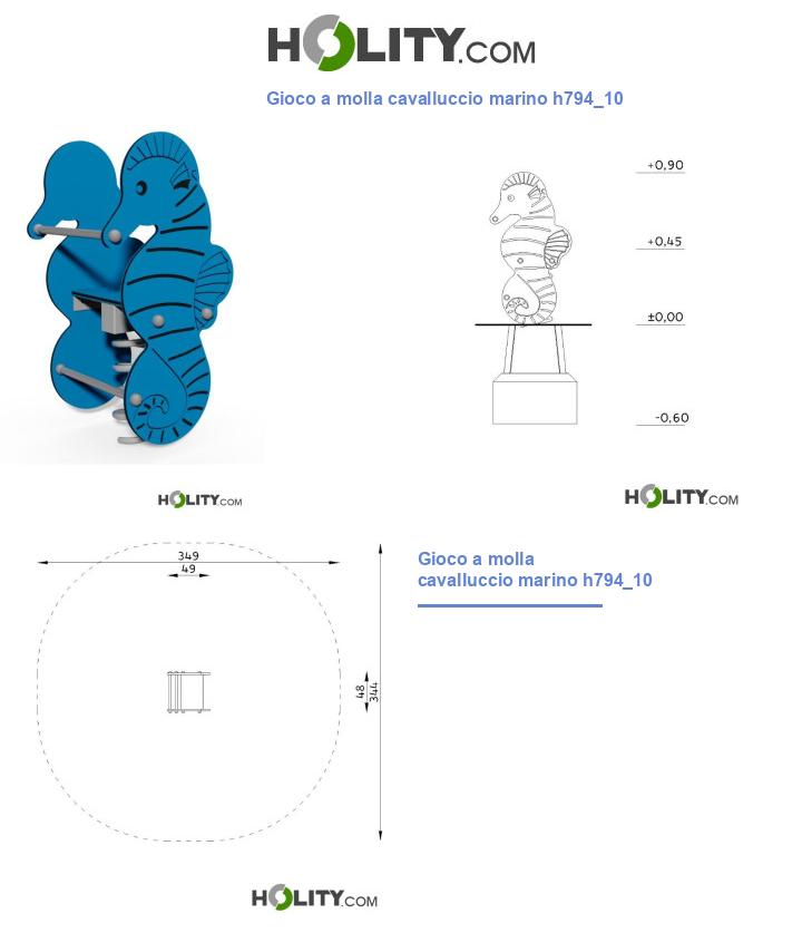 Gioco a molla cavalluccio marino h794_10